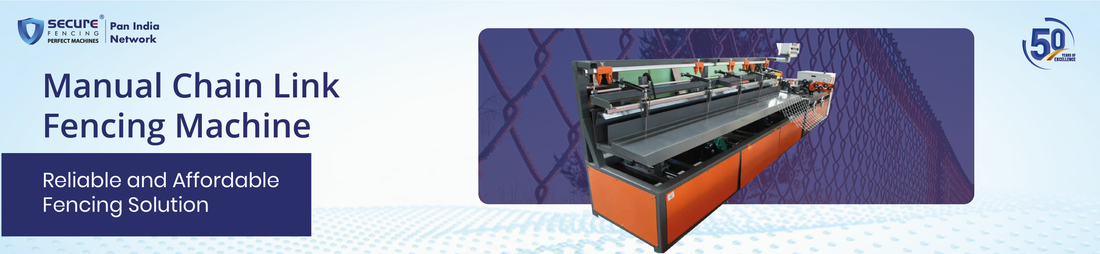 Manual Chain Link Fencing Machine – Reliable and Affordable Fencing Solution