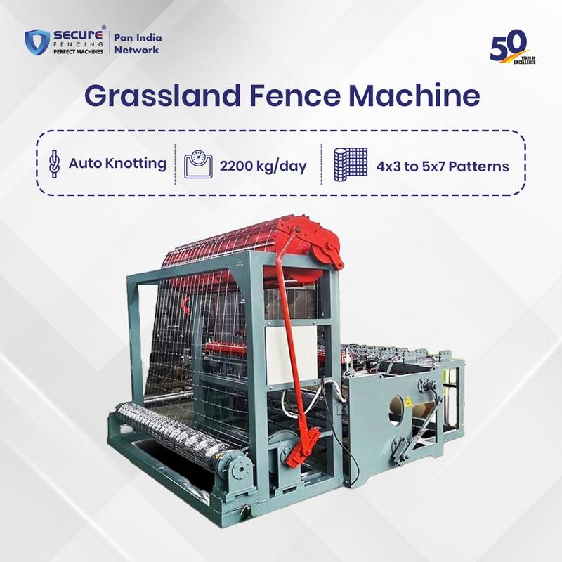 Grassland Fencing Machine