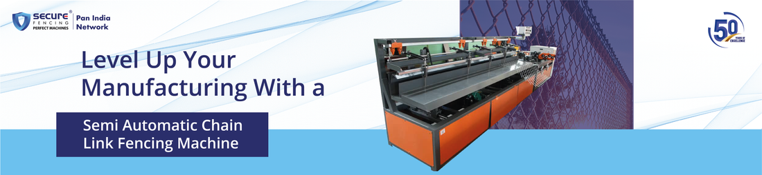 Level Up Your Manufacturing with a Semi Automatic Chain Link Fencing Machine