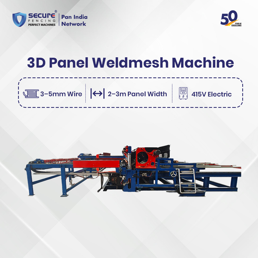 3D Panel Weldmesh Machine