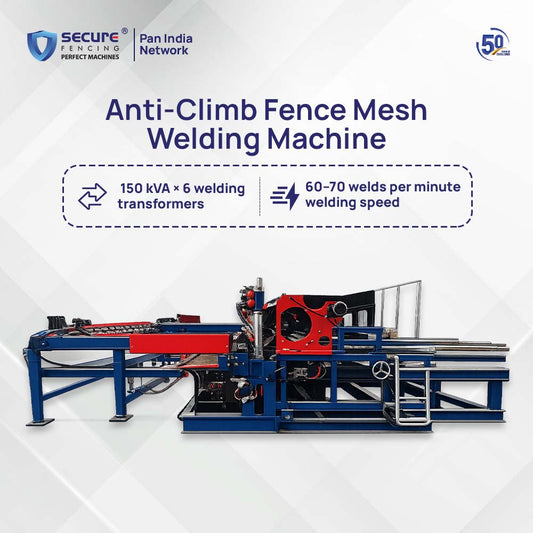 Anti-Climb Fence Mesh Welding Machine