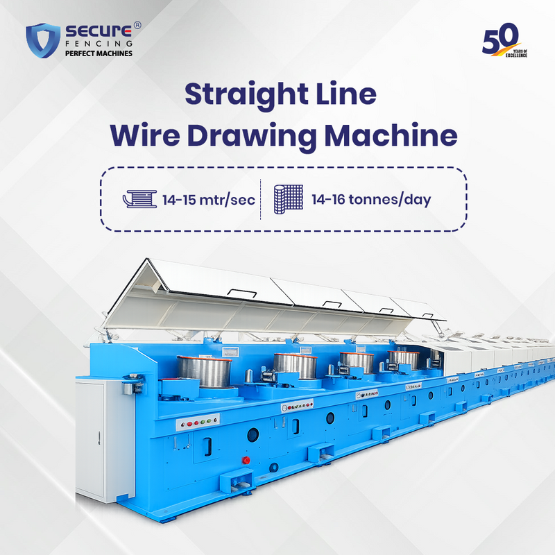 Automatic Straight Line Wire Drawing Machine