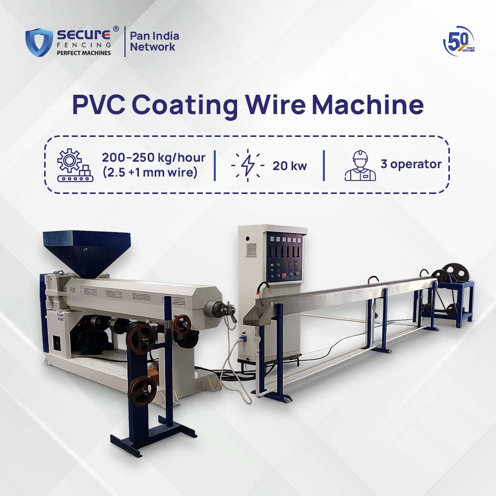 PVC GI Wire Coating Machine – Secure Fencing