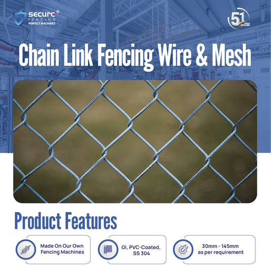 Chain Link Fencing Wire & Mesh