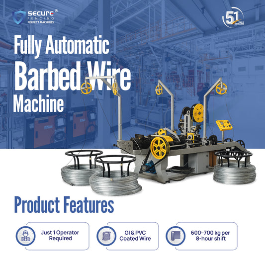 Automatic Concertina Wire Making Machine