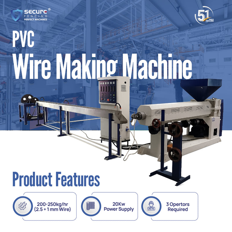 PVC GI Wire Coating Machine