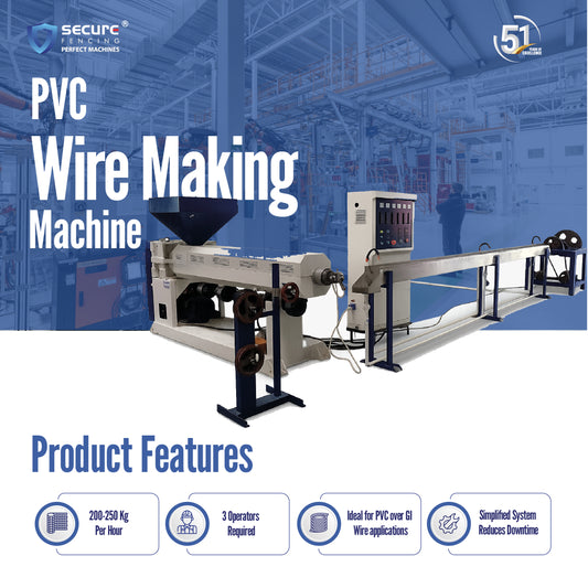 PVC GI Wire Coating Machine