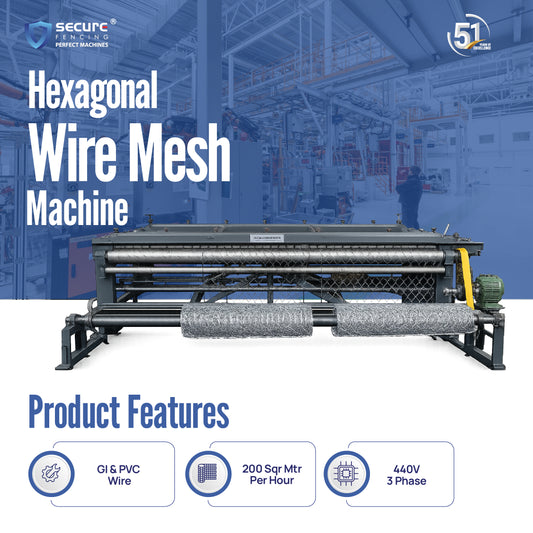 Hexagonal Wire Mesh Machine In Madhya Pradesh