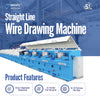 Automatic Straight Line Wire Drawing Machine