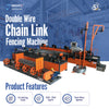 Double Wire Chain Link Fencing Machine In Rajasthan