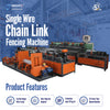 Fully Automatic Chain Link Fencing Machine