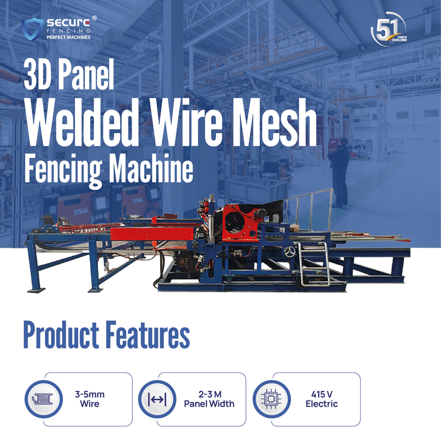 3D Panel Weldmesh Machine