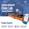 Advanced Semi-Automatic Chain Link Fencing Machine